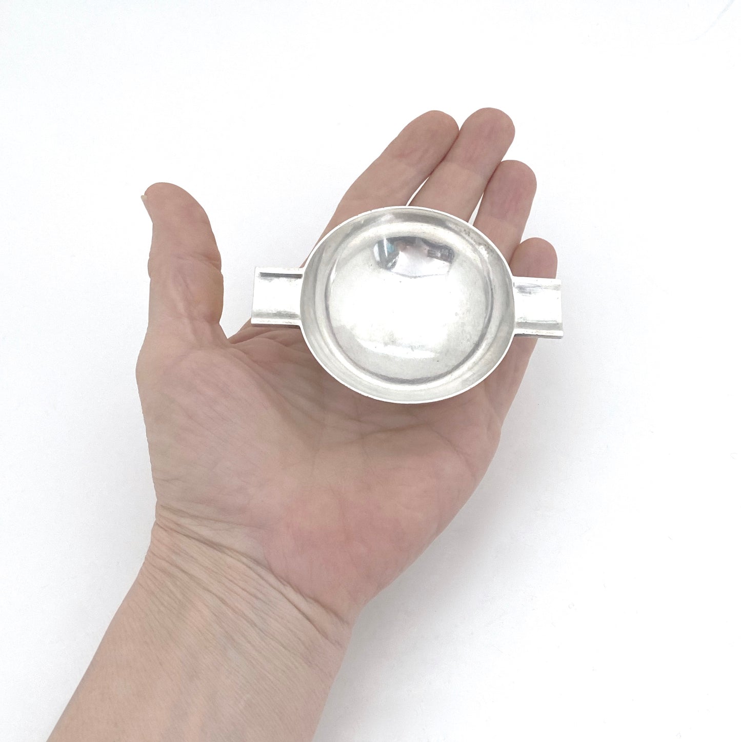 Georg Jensen silver 'Pyramid' ashtray ~ Harald Nielsen