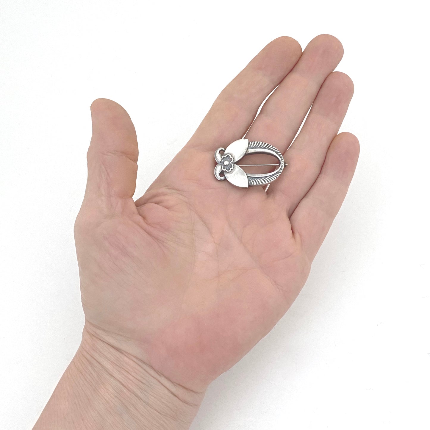 Georg Jensen 'Cactus' brooch #227 ~ Gundolph Albertus