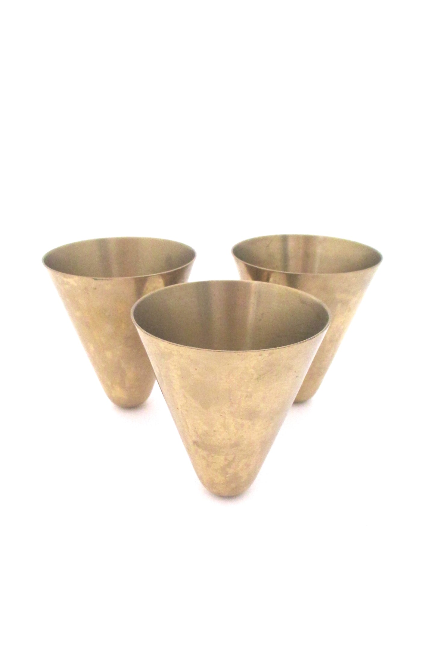 Ystad Metall candle holder by Gunnar Ander - 1950s