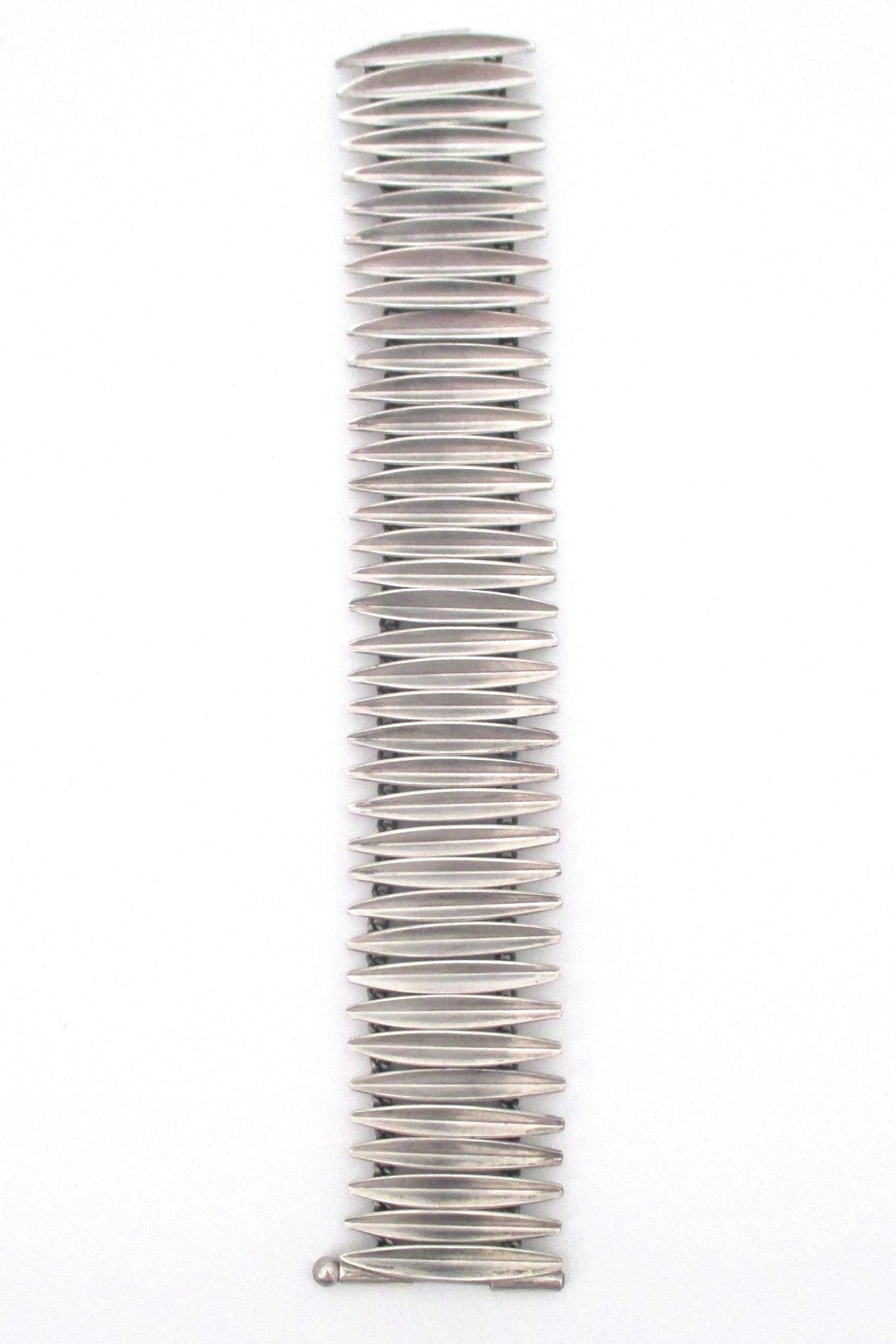 Anton Michelsen articulated silver bracelet by Gertrude Engel