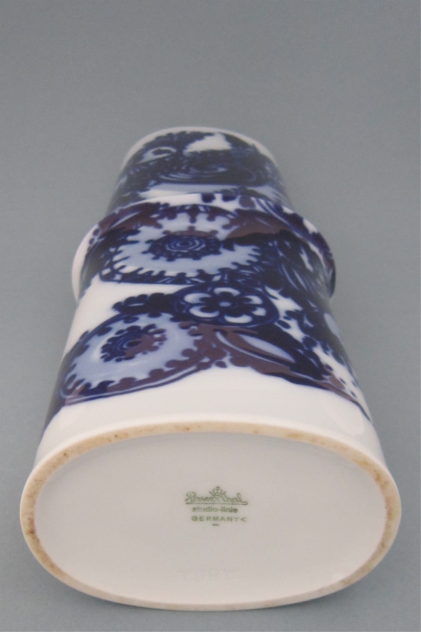 Bjorn Wiinblad flow blue bird vase