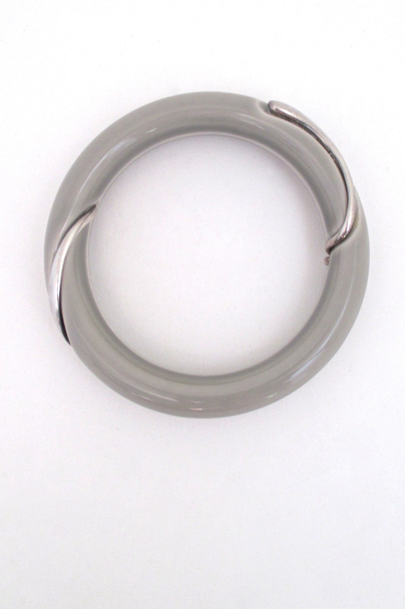 Royal Copenhagen silver & porcelain bangle