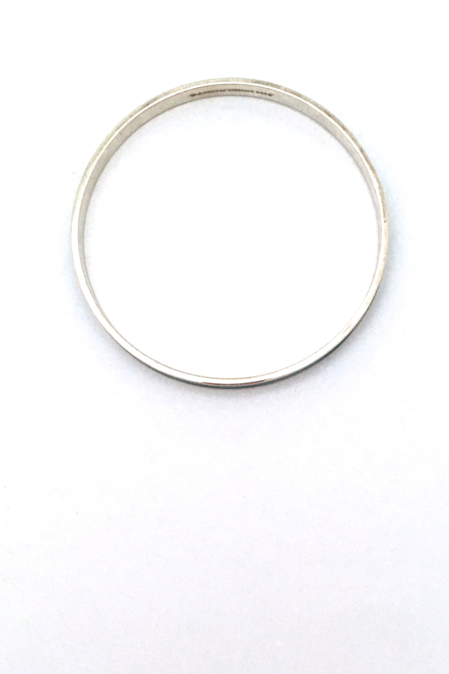David Andersen vintage silver & enamel bangle bracelet