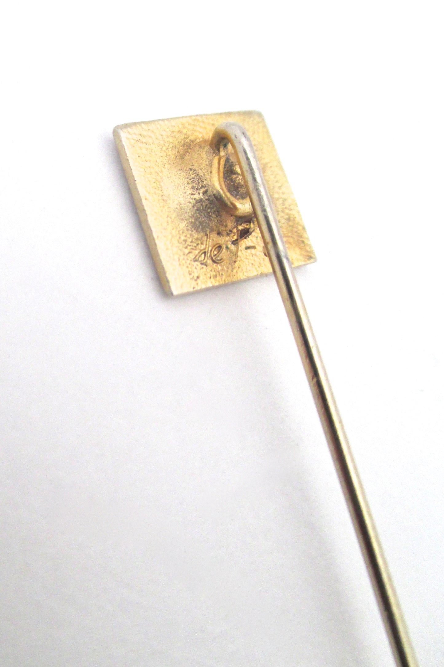 de Passille Sylvestre 'tiny blue bird' stick pin