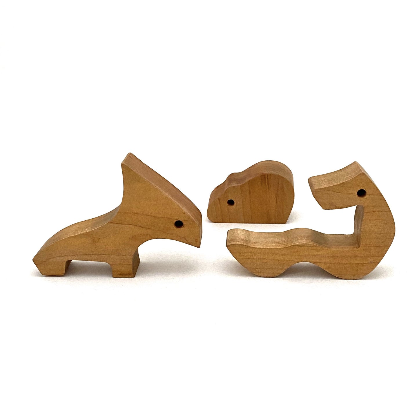 mid century wooden animal puzzle ~ after Enzo Mari