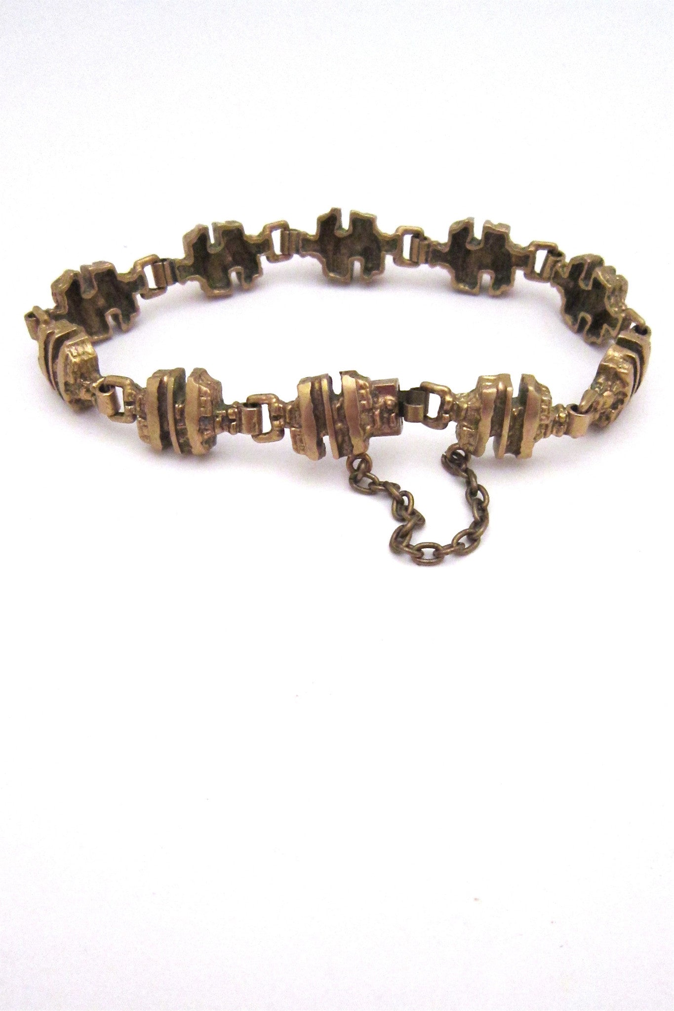 Finnish cast bronze bracelet