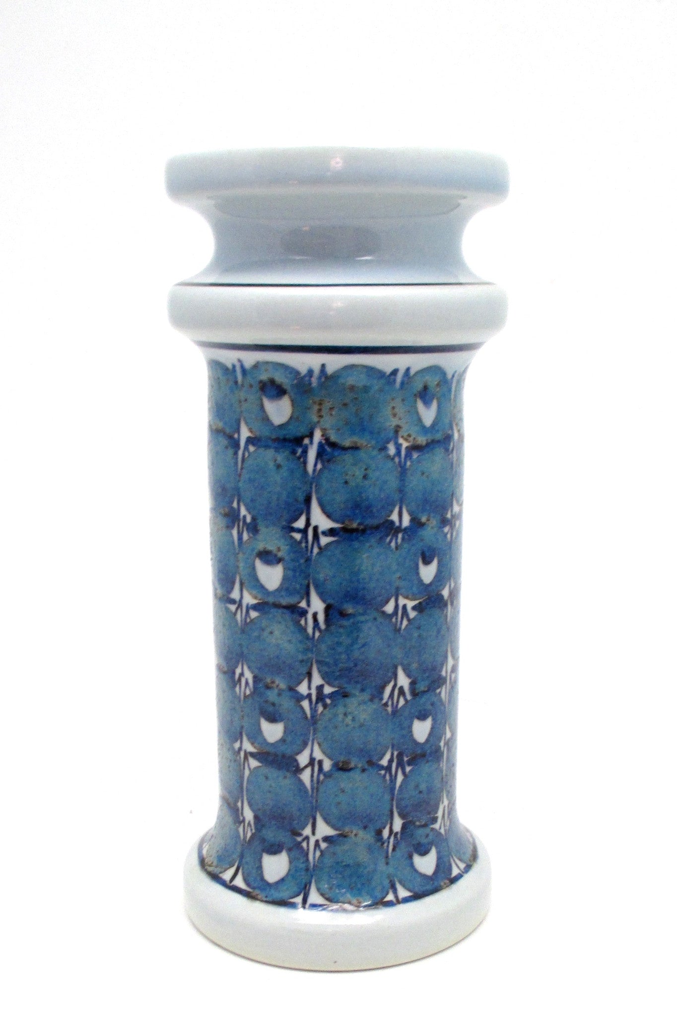 Royal Copenhagen large pillar candle holder by Grete Helland Hansen