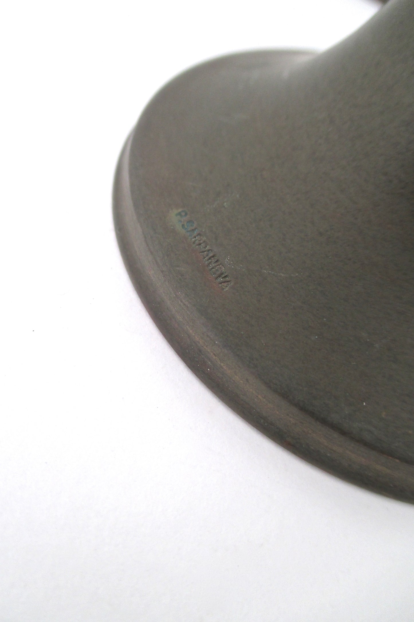 Pentti Sarpaneva 'Pitsi' bronze candle holders - pair