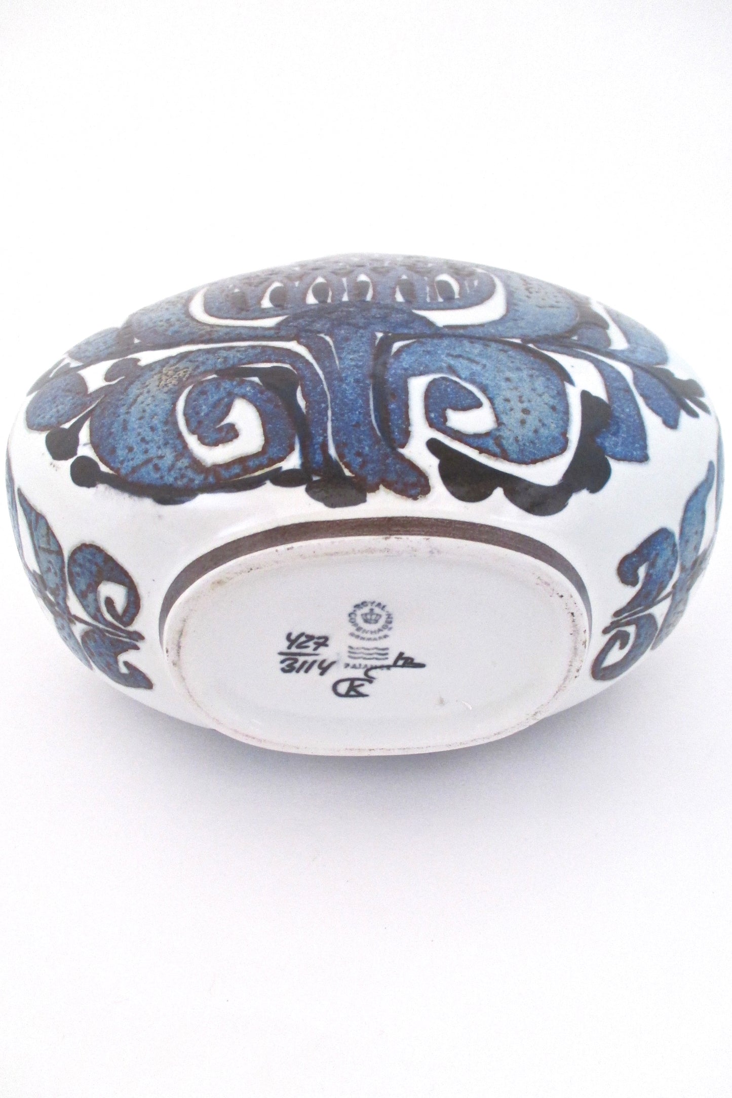 Royal Copenhagen large 'Tenera' vase by Kari Christensen