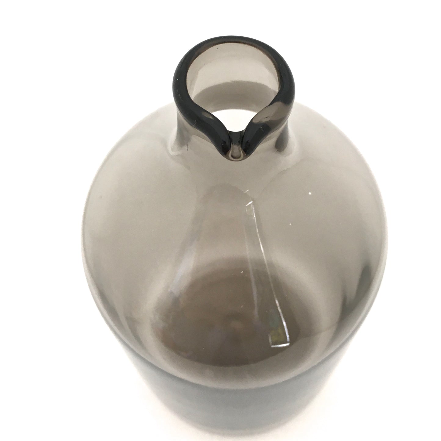 detail iittala Finland vintage glass bird vase by Timo Sarpaneva Scandinavian Modern design