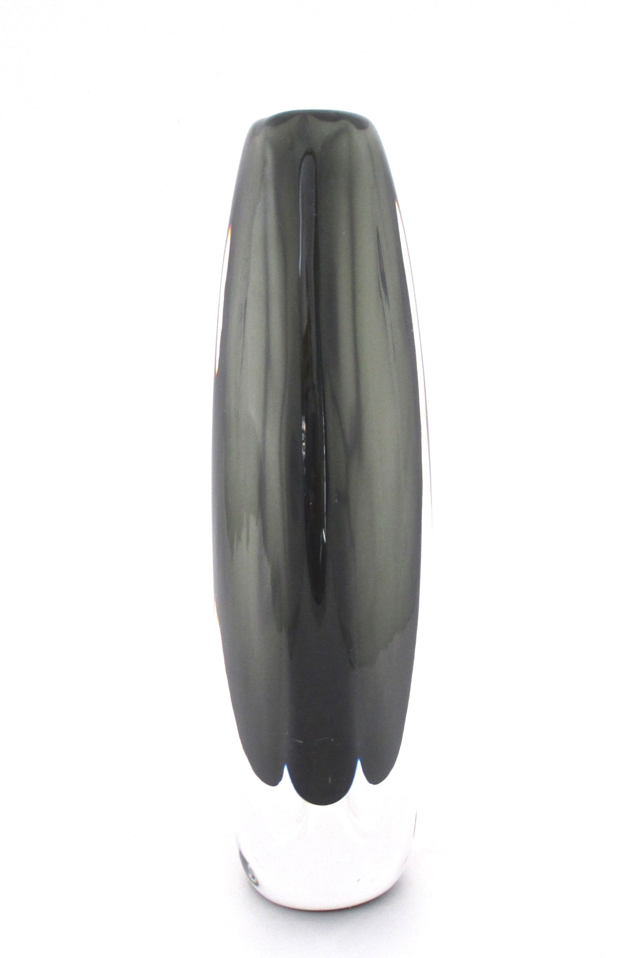 Nils Landberg for Orrefors sommerso glass vase - 1955