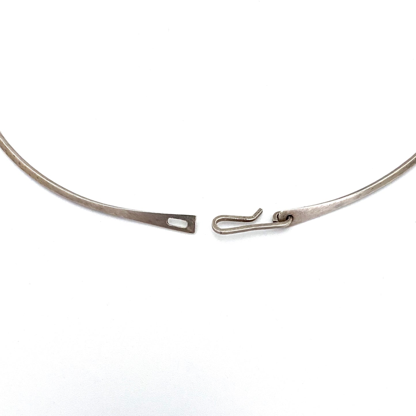 Betty Cooke silver choker necklace