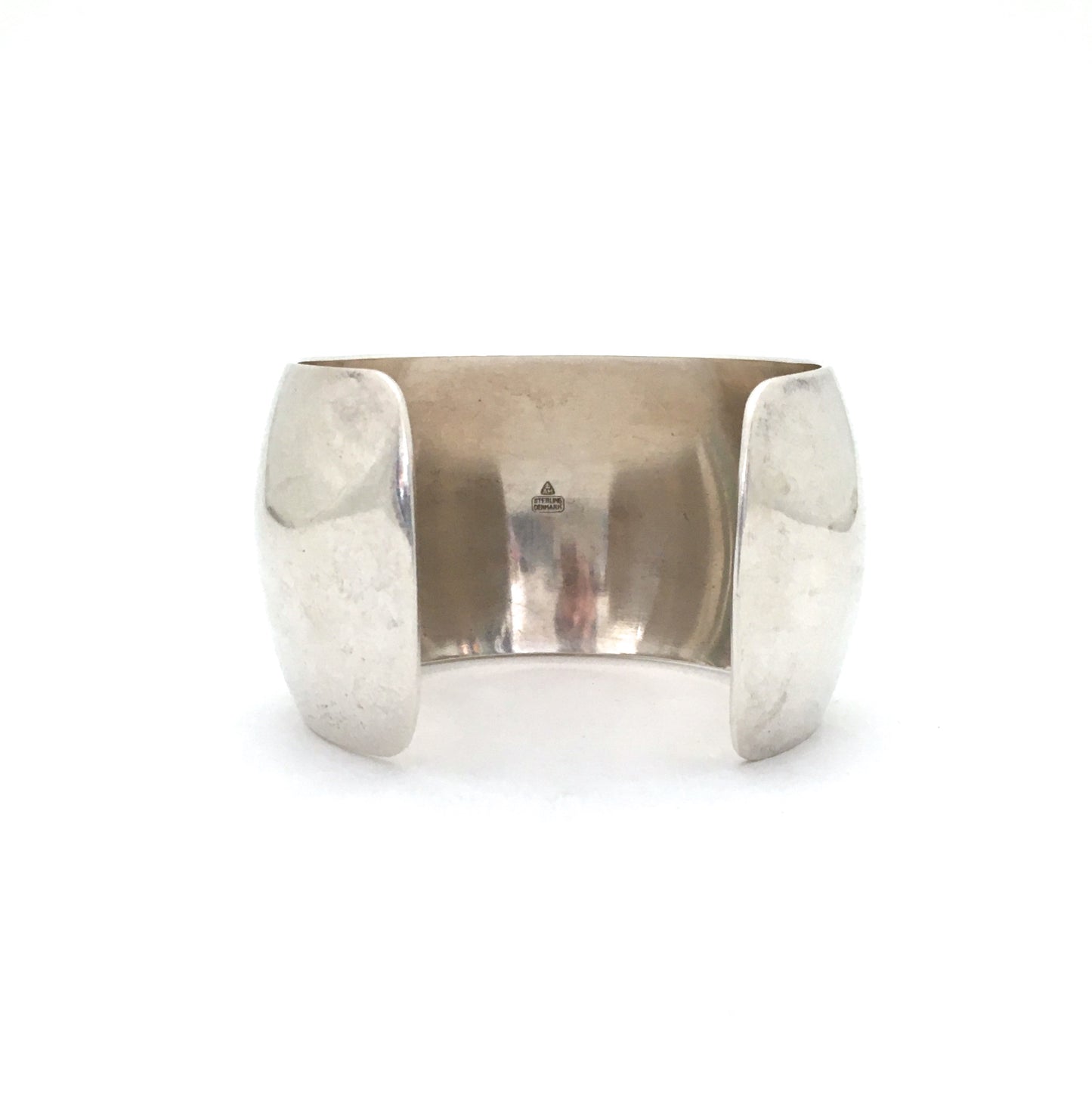 Anton Michelsen extra wide silver cuff bracelet