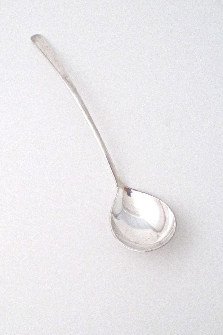 Kay Bojesen Denmark vintage sterling silver Grand Prix serving sauce spoon