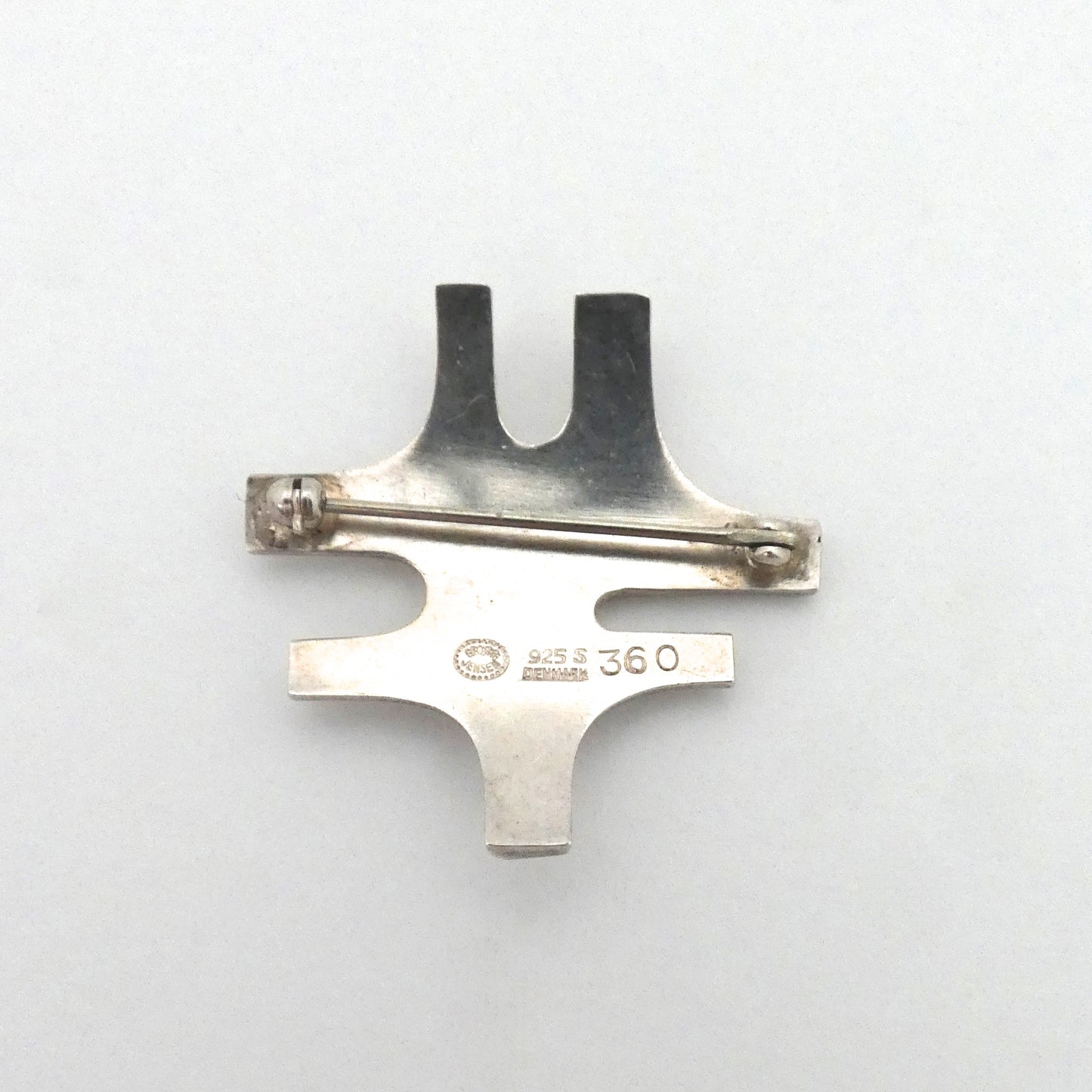 Georg Jensen Modernist silver brooch #360