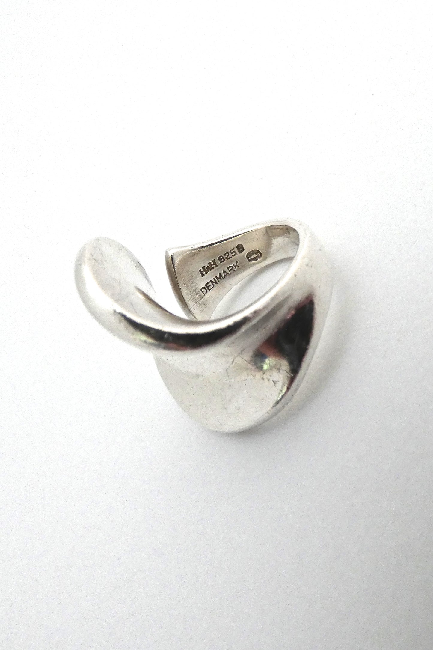 Georg Jensen / Hans Hansen large silver ring
