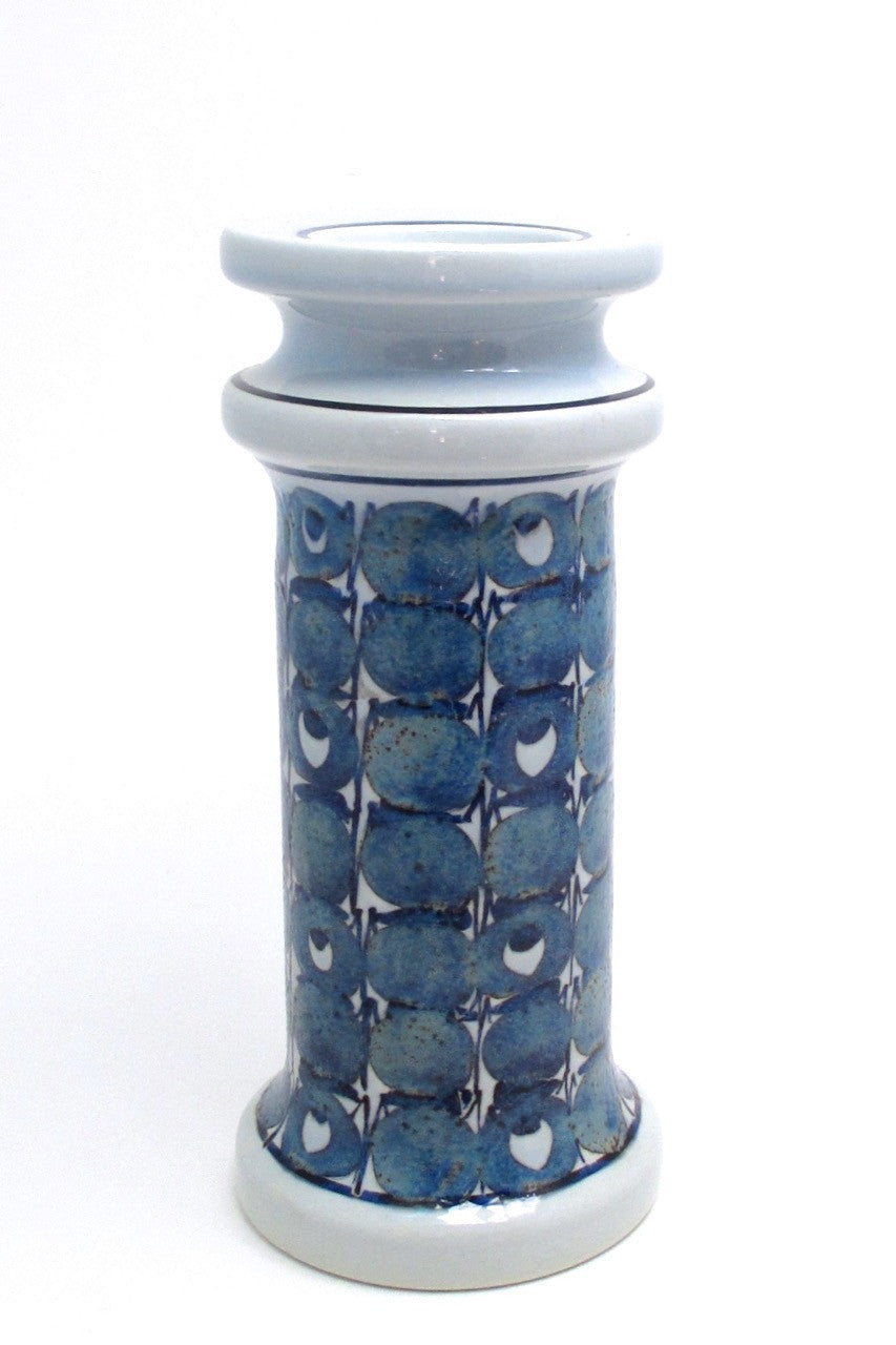 Royal Copenhagen Denmark vintage large candle holder by Grete Hansen