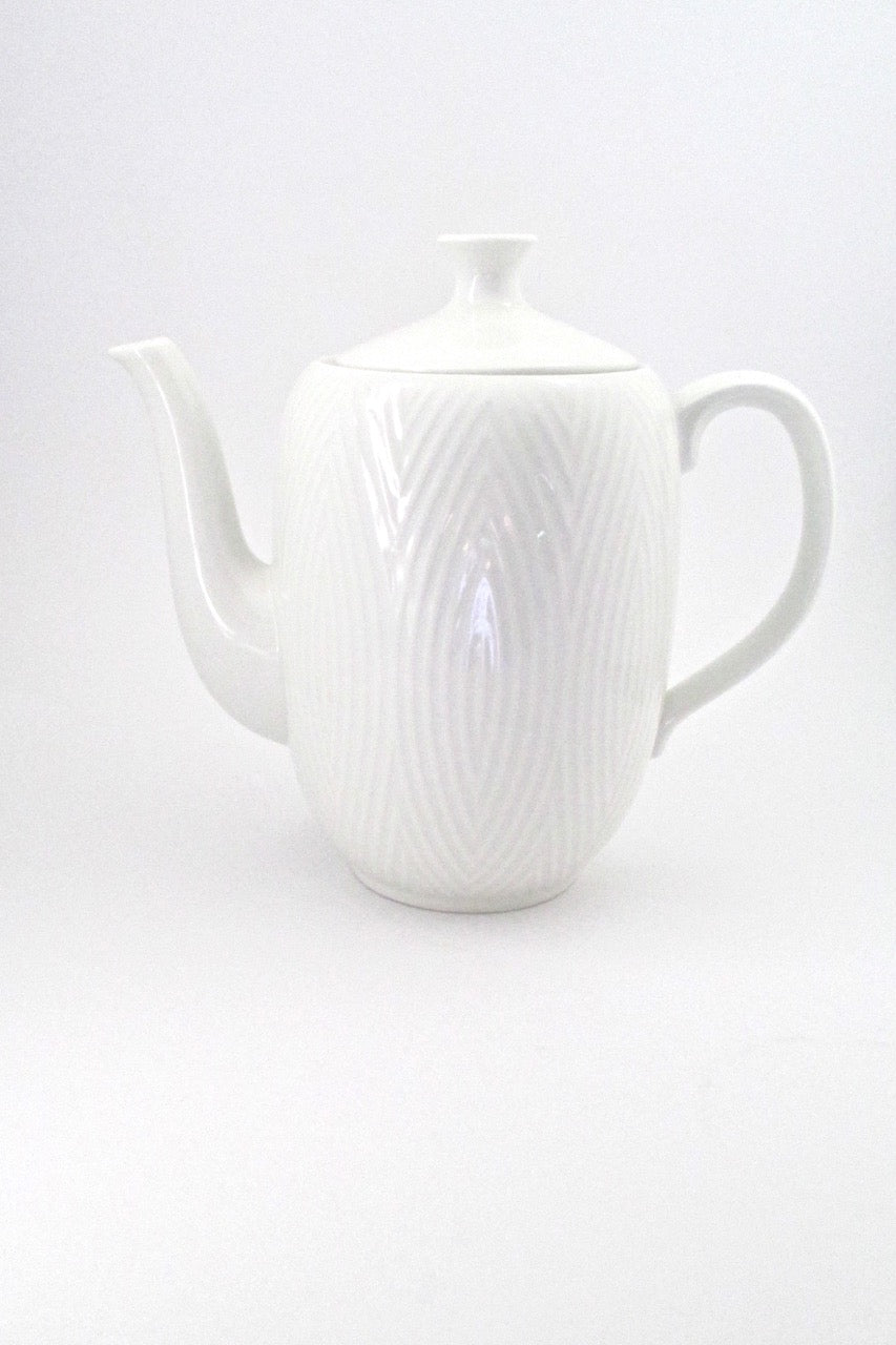 Royal Copenhagen Denmark vintage mid century modern Salto coffee pot Axel Salto 1950s