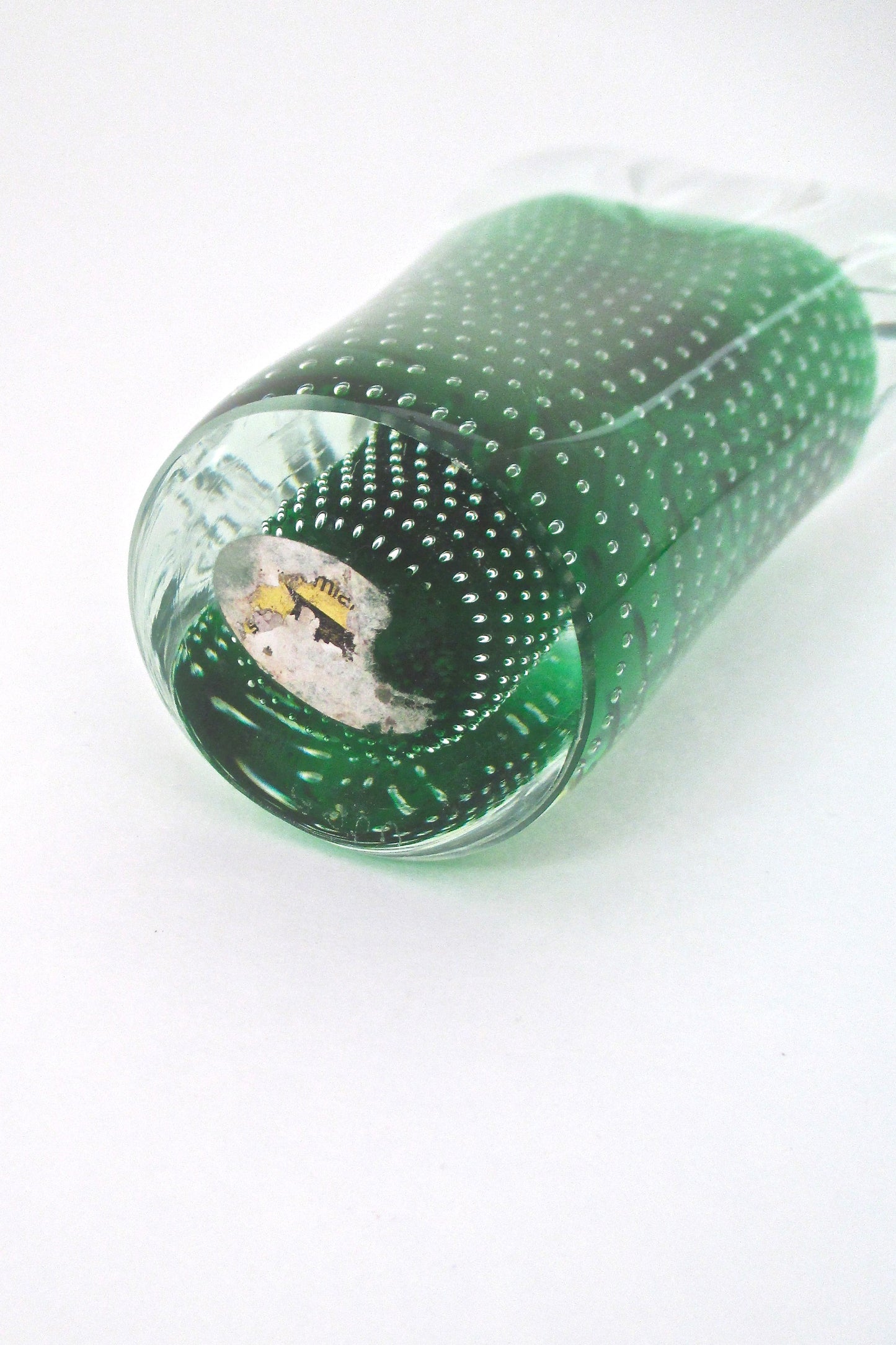 Pavel Juda for Skrdlovice blown glass vase