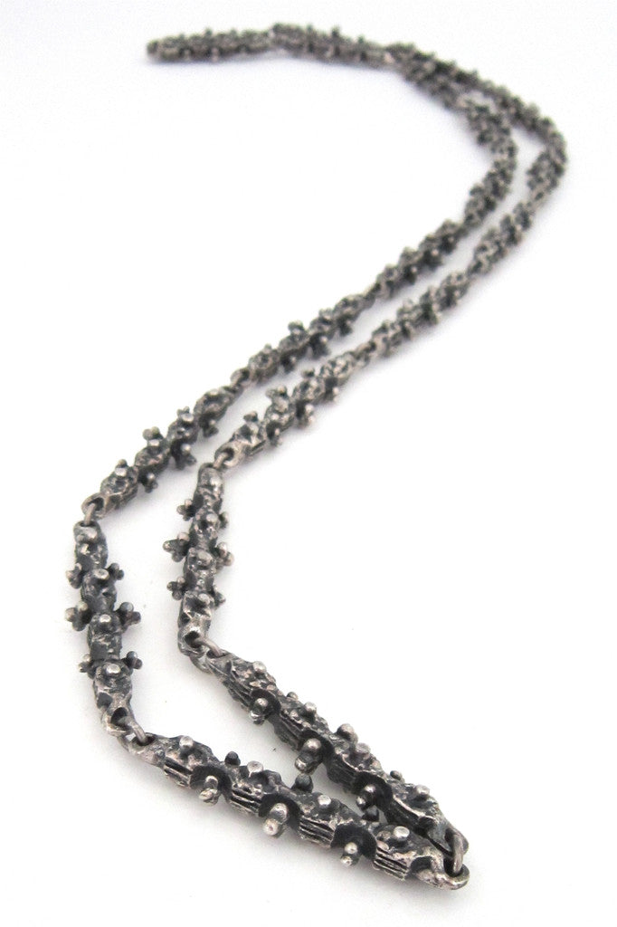 Guy Vidal pewter necklace