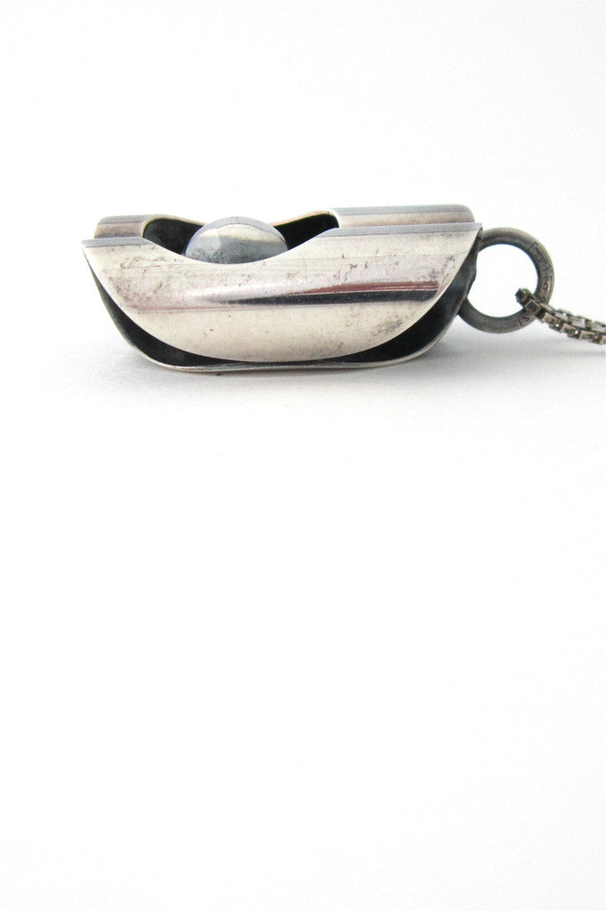 Elis Kauppi Finland silver necklace