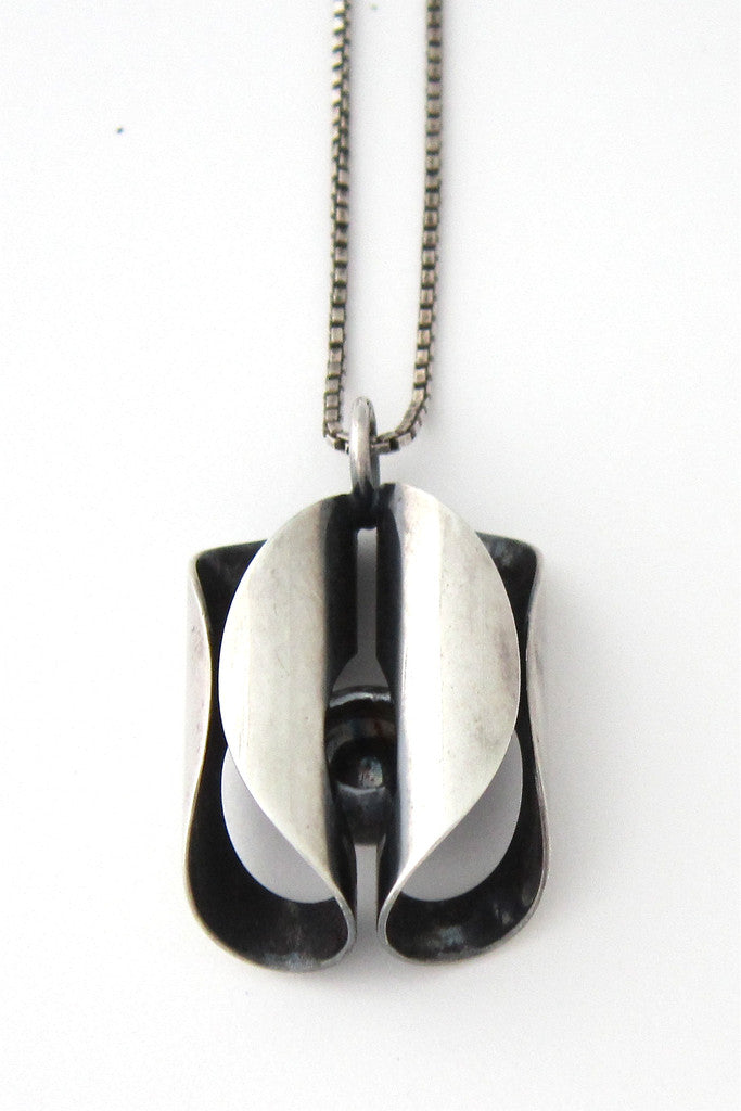 Elis Kauppi 'hidden sphere' pendant