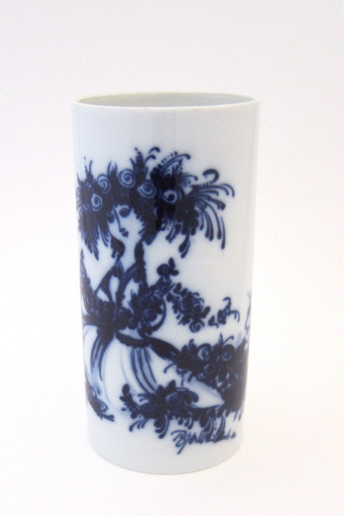 Rosenthal Wiinblad flow blue vase