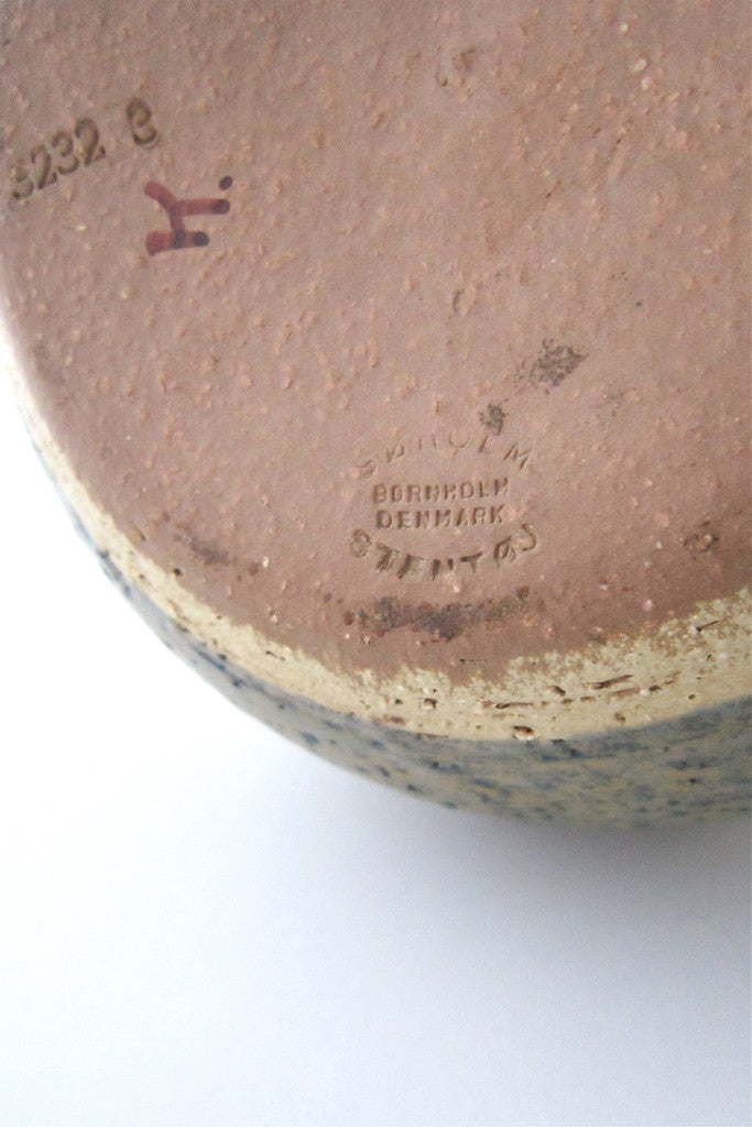 Soholm stoneware vase by Poul Brandborg