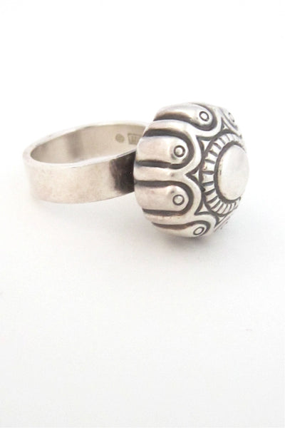 Kalevala Koru, Finland vintage silver ring