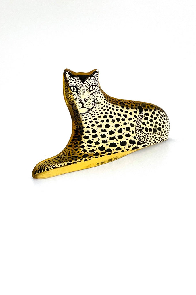 Abraham Palatnik Brazil vintage lucite animal sculpture leopard Modernist design