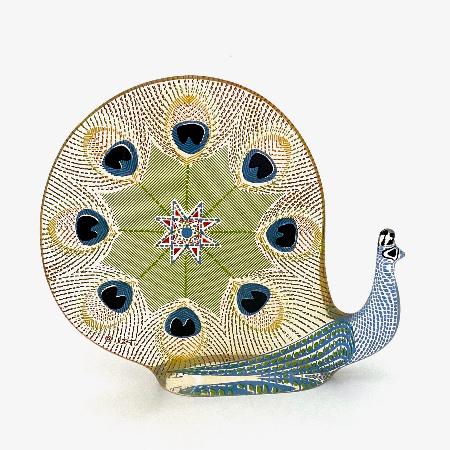 Abraham Palatnik peacock ~ scarce