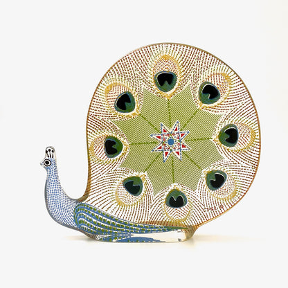 profile Abraham Palatnik Brazil vintage acrylic pop art peacock sculpture