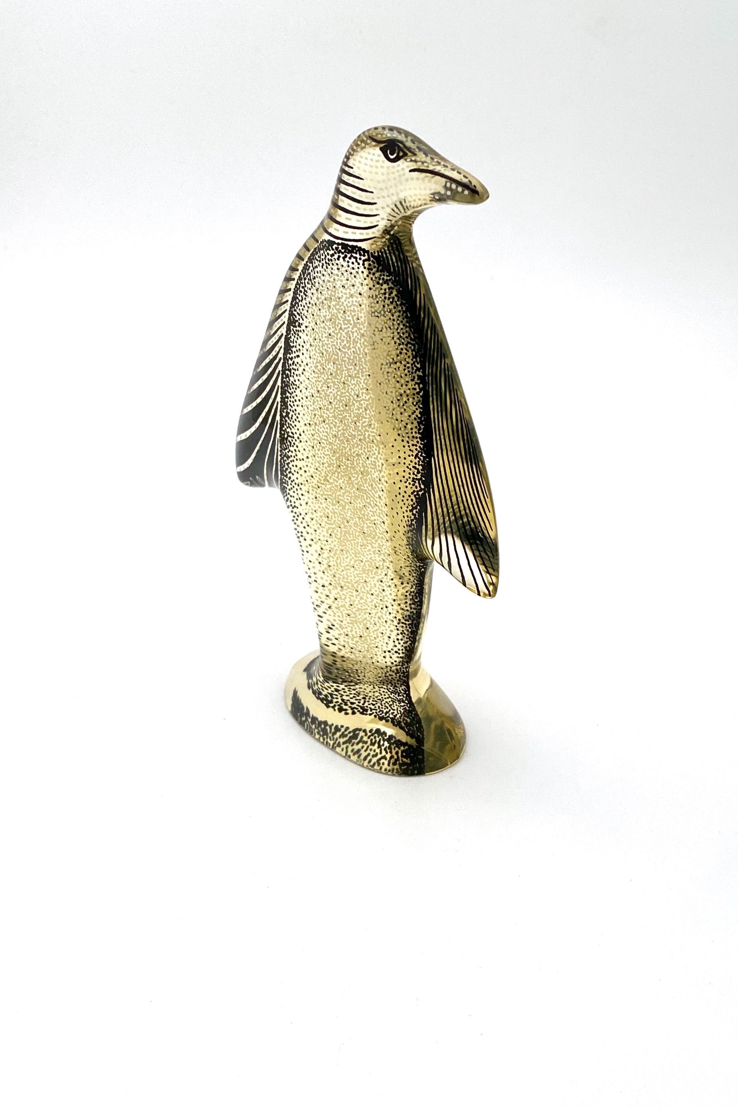 Abraham Palatnik Brazil vintage acrylic pop art penguin sculpture