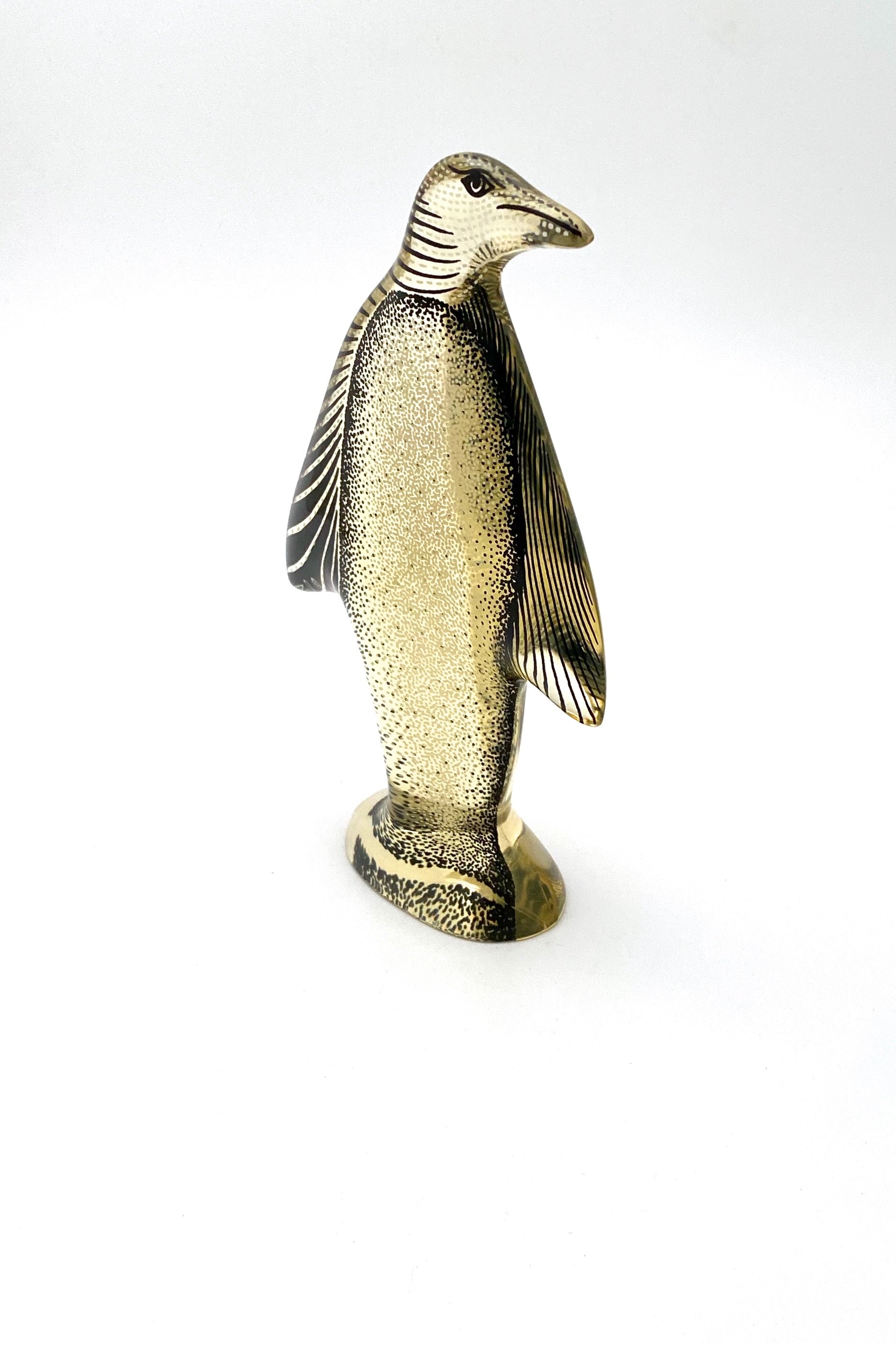 Abraham Palatnik Brazil vintage acrylic pop art penguin sculpture