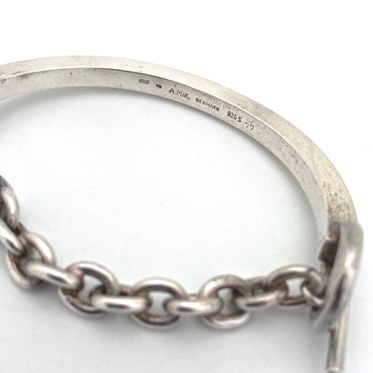 Andreas Mikkelsen heavy silver bracelet ~ scarce