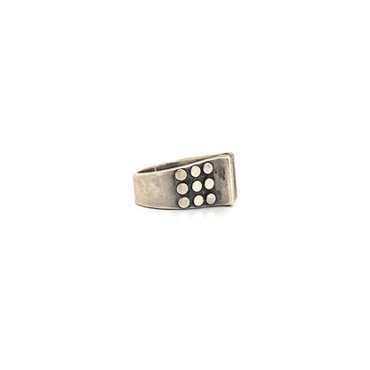 Anna Greta Eker silver dots ring ~ Anna Greta Eker