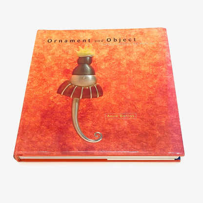 Anne Barros long silver building brooch