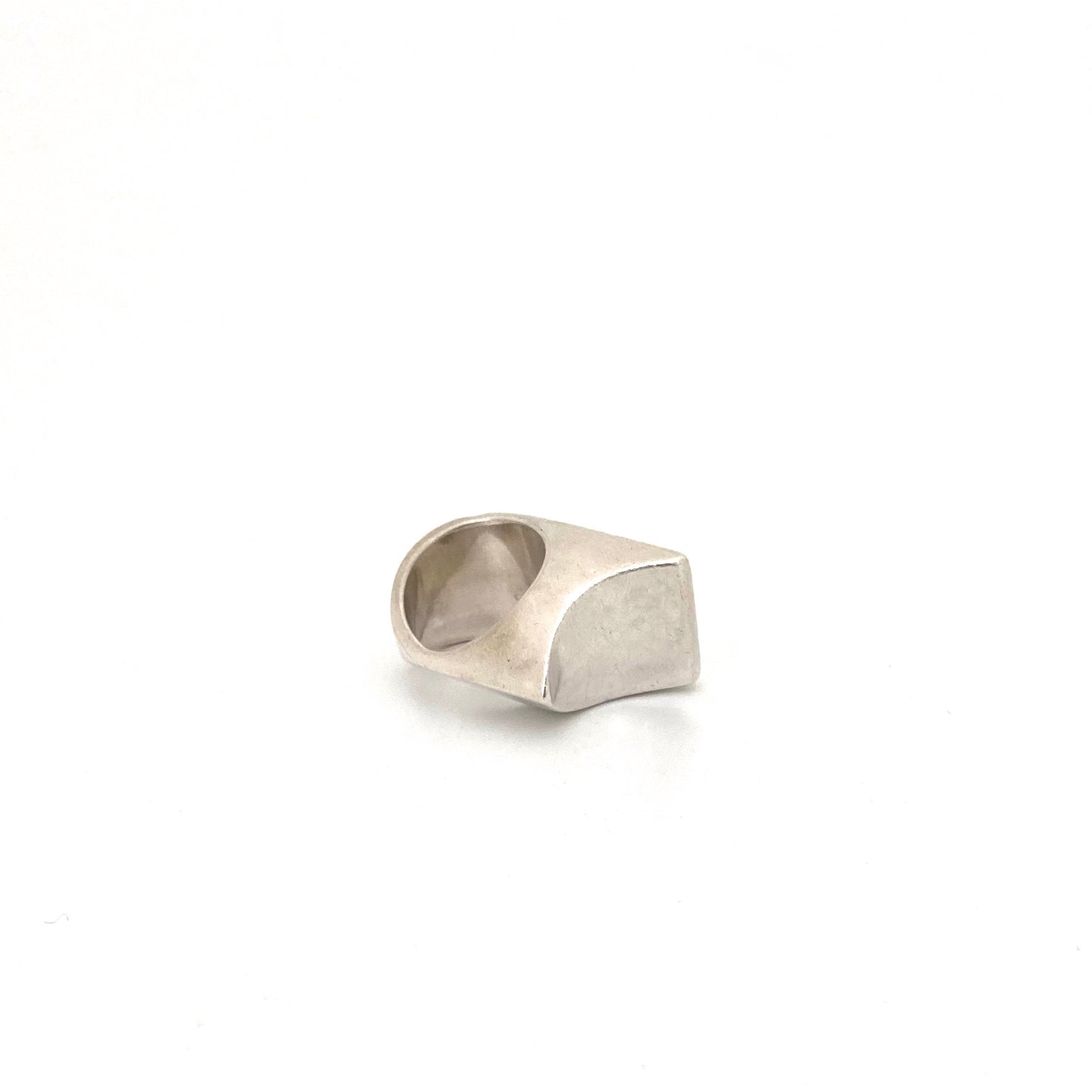 Arne Johansen chunky silver ring