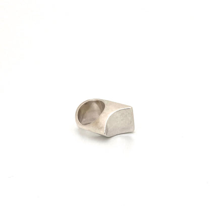 Arne Johansen chunky silver ring