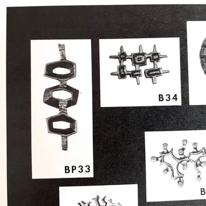 Bernard Chaudron large brutalist openwork pendant