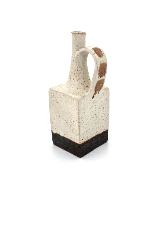 Bruno Gambone Italy vintage glazed ceramic vase Modernist design