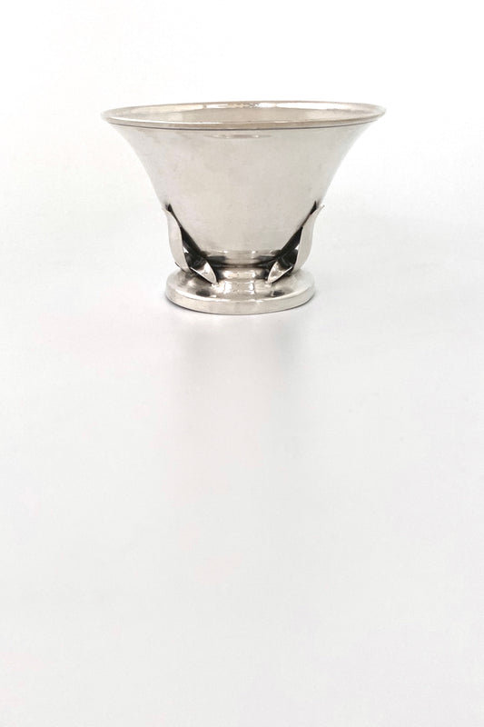 Carl Poul Petersen Canada vintage silver footed bowl small Canadian Modernist design