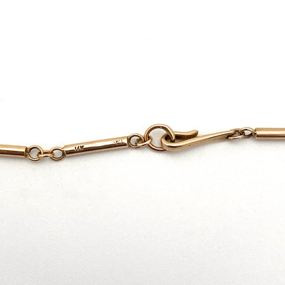 Darla Hesse 14k gold convertible necklace & bracelet