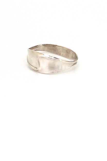 David-Andersen Norway vintage heavy silver wide bangle bracelet Bjorn Sigurd Ostern