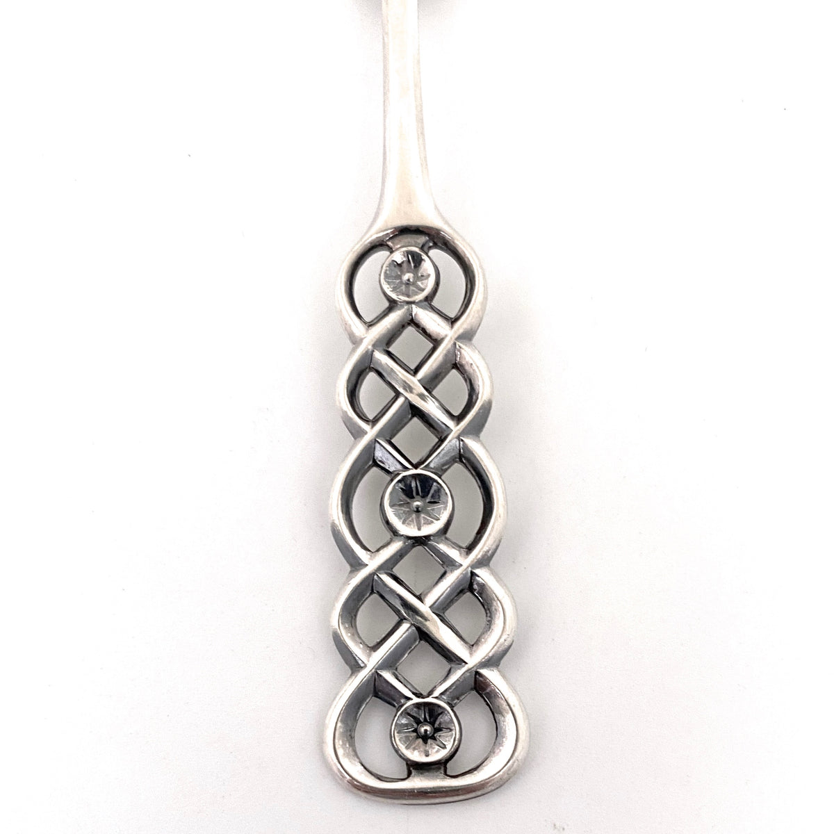 David-Andersen Ringebu silver condiment fork