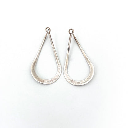 Ed Levin large hoop earrings