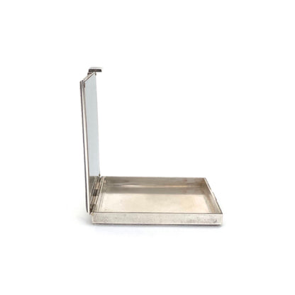 Georg Jensen heavy silver compact / purse box #279 ~ with mirror