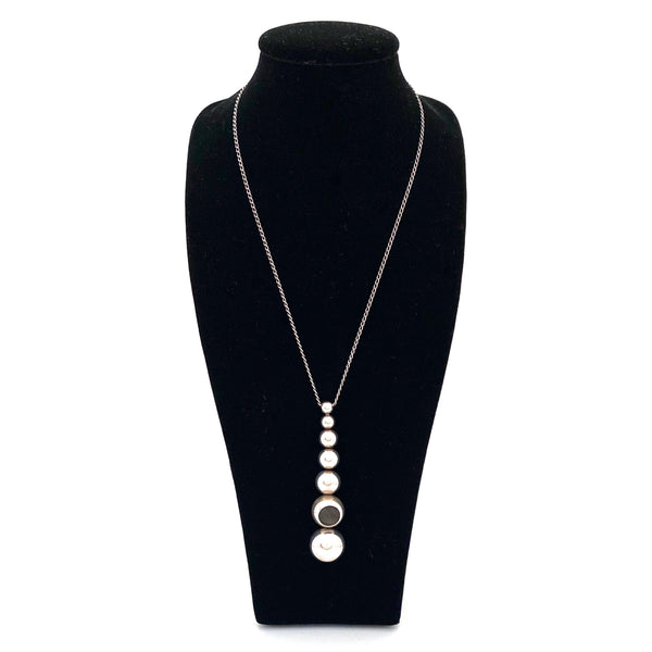 Georg Jensen 'Cave' pendant necklace #441 ~ Jacqueline Rabun