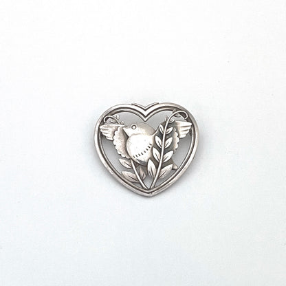 Georg Jensen bird brooch #239 ~ Arno Malinowski