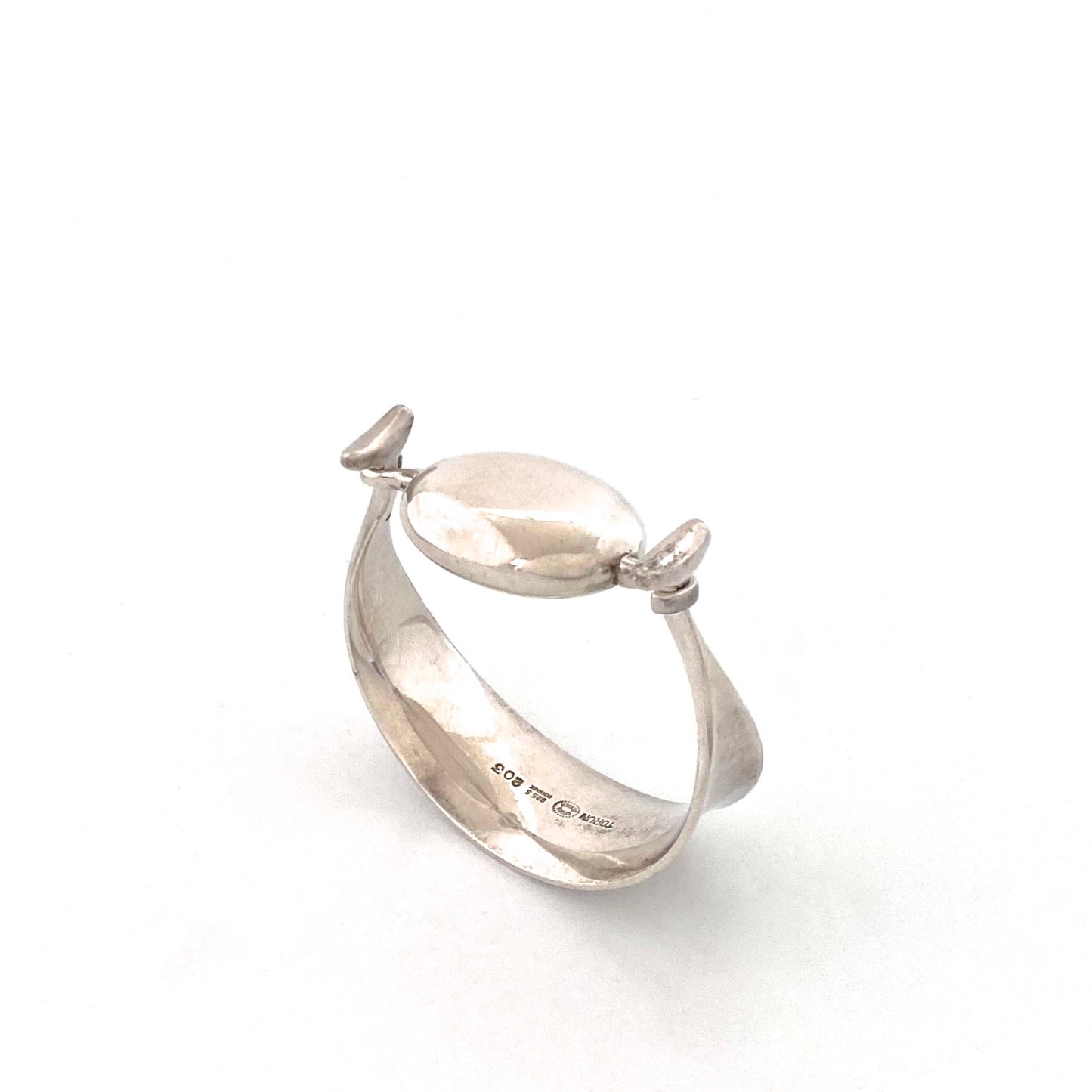 Georg Jensen silver bracelet 203 in original box ~ Vivianna Torun